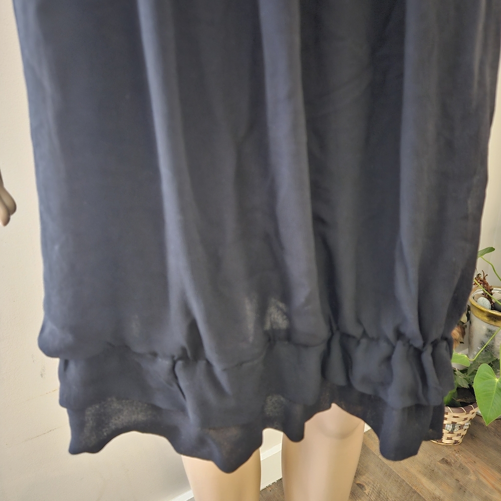 Zara tank Dress v neck beaded midi Y2K - Picture 10 of 11
